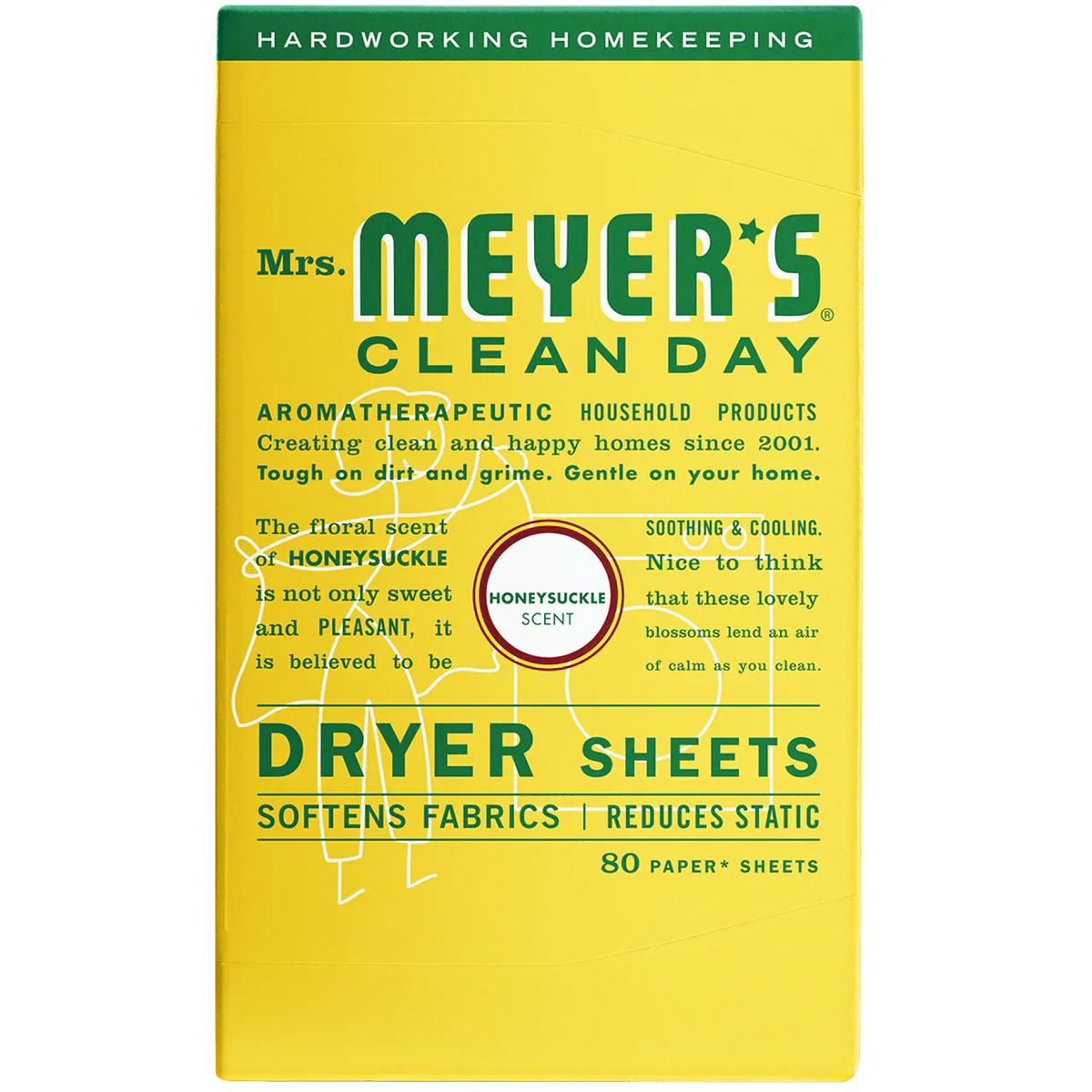 Honeysuckle Dryer Sheets